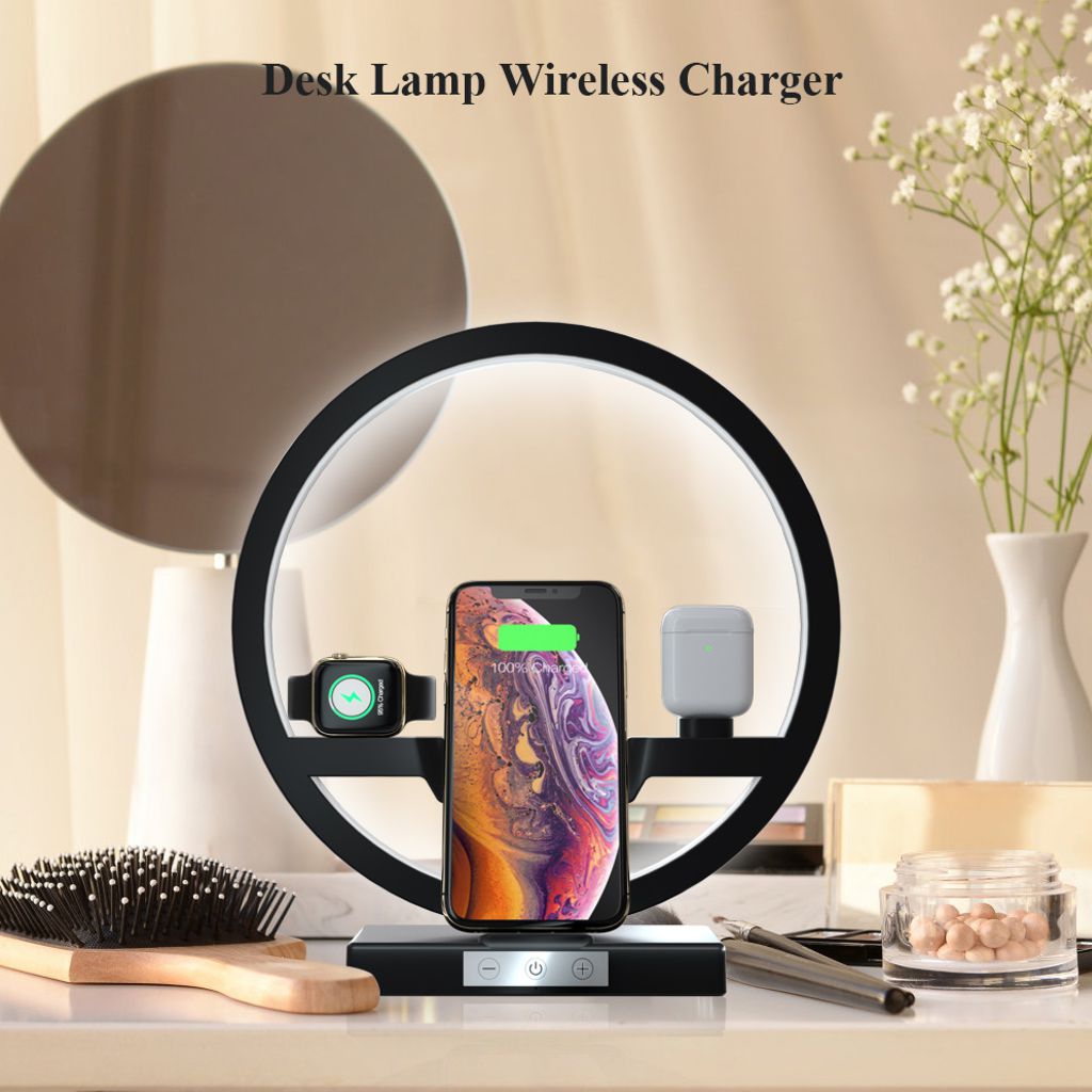 Exclusively in the loyalty program - wireless charging stand, table lamp