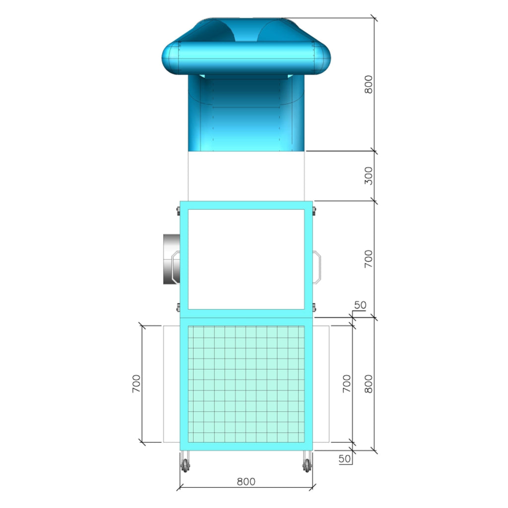 Clever air suction system Air Clean 4000