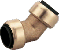 Angle connector 45