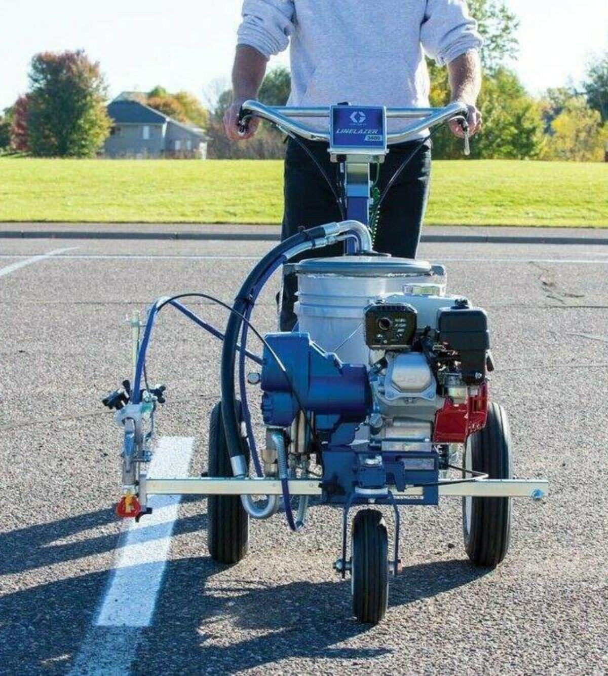 Graco LineLazer 3400 benzinbetriebenes Airless-Linienmarkierungsgerät
