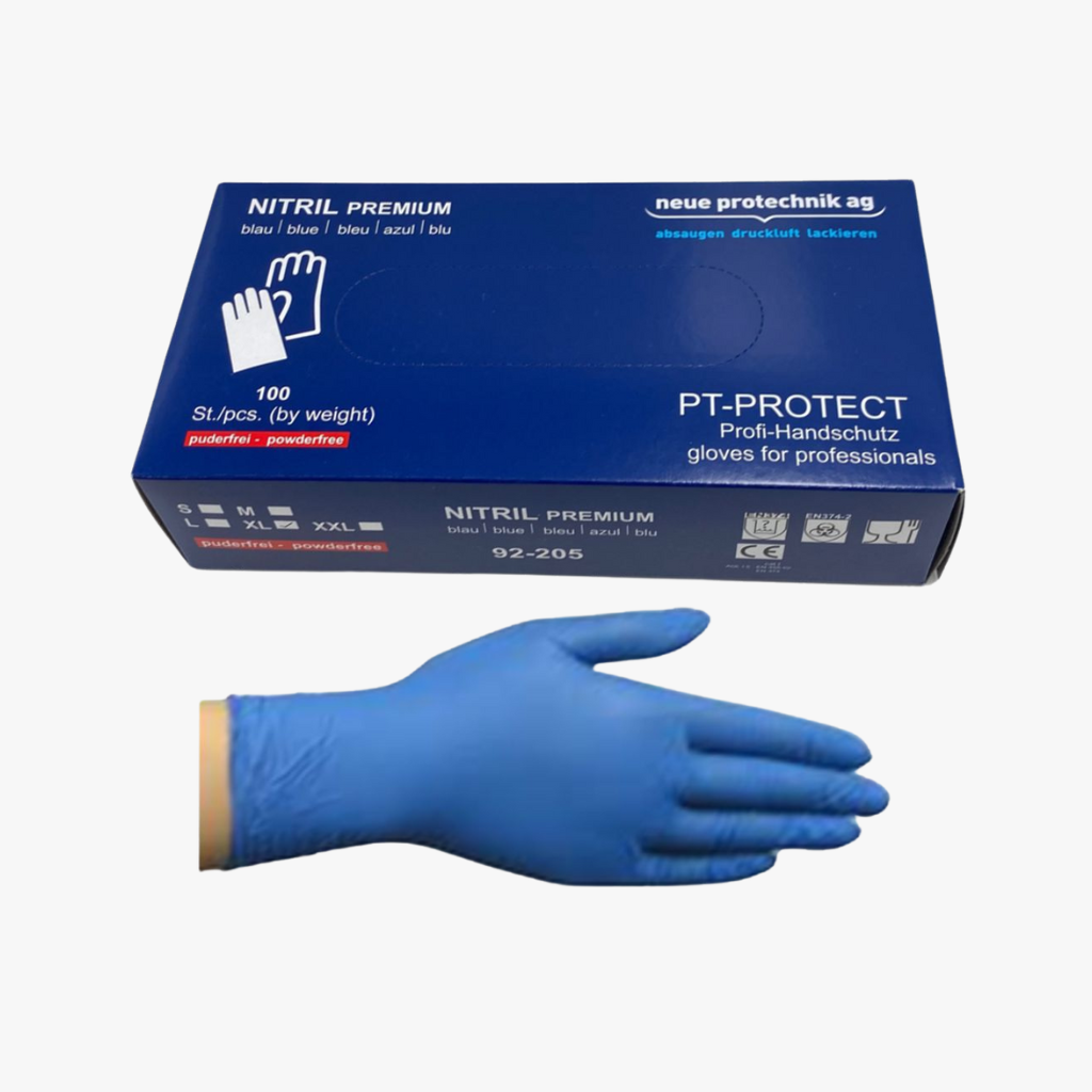 Exclusively in the loyalty program disposable gloves, nitrile, powder -free