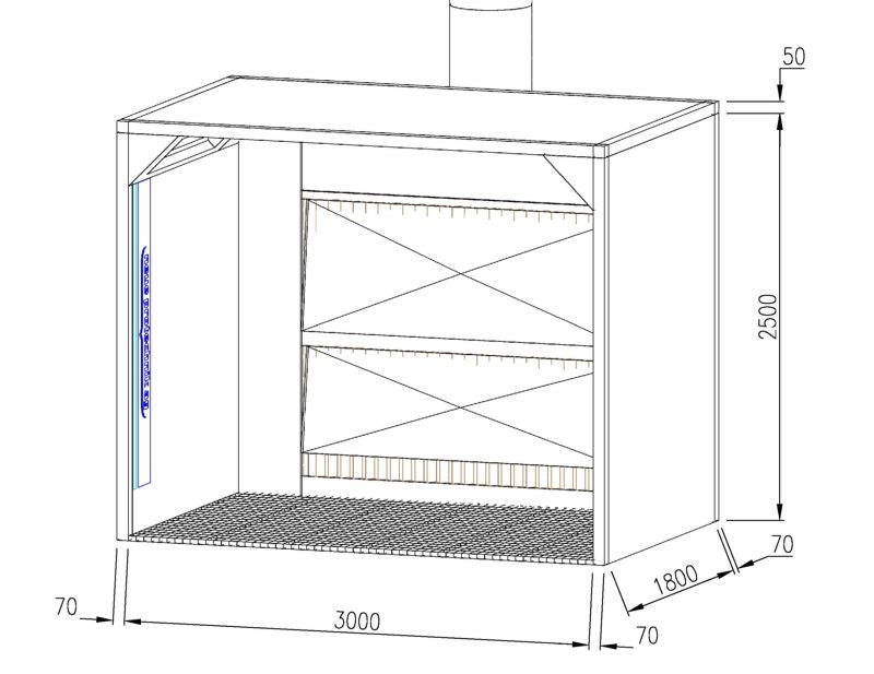 Spritzstand EuroSys PT-4000B