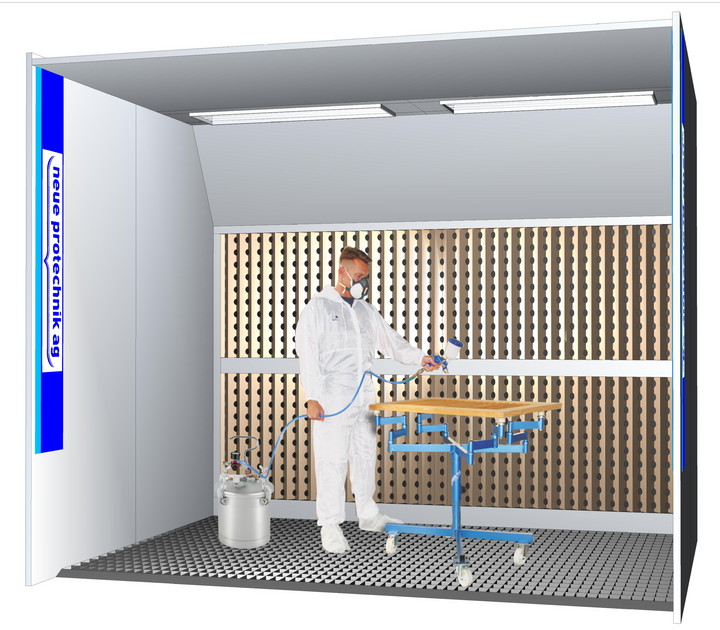 EuroSys painting stand with stem