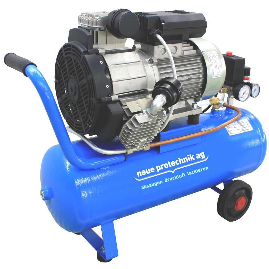 Ole -free, mobile construction site compressor