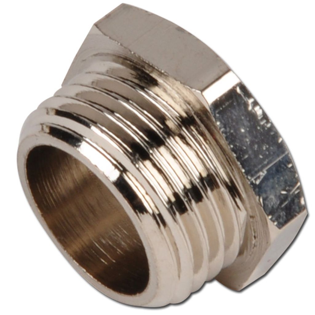 Locker plug - brass nickel -plated - from;