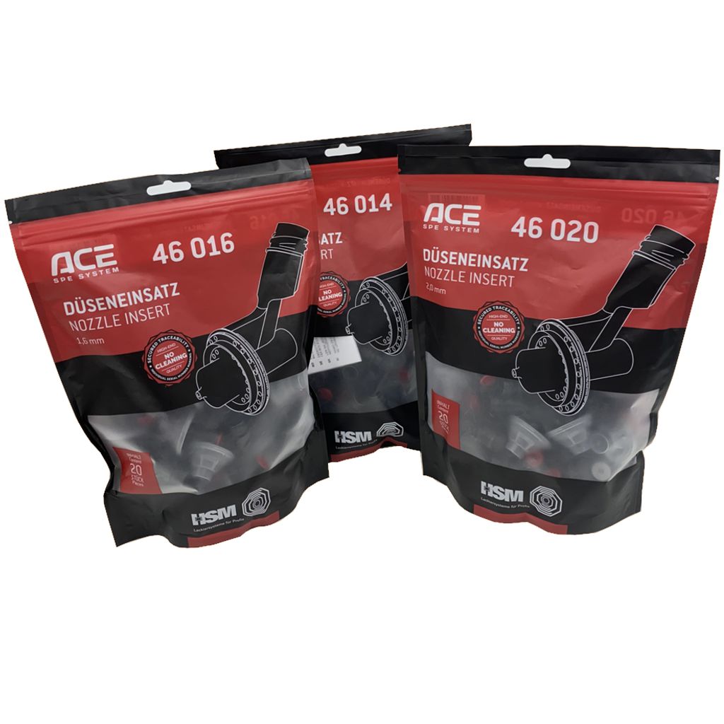 Exclusively in the loyalty program - nozzle inserts ACE