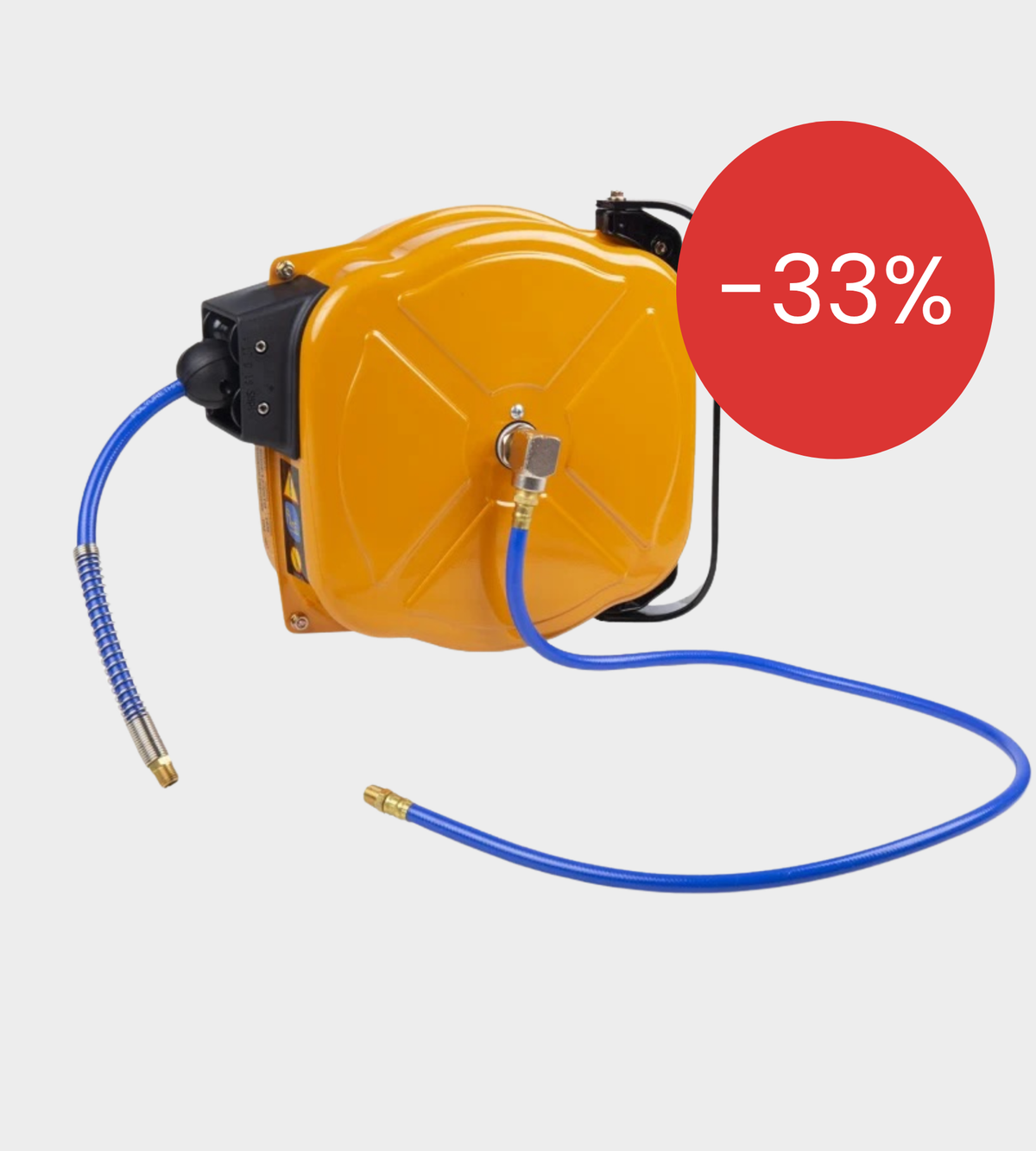 Automatic hose roller
